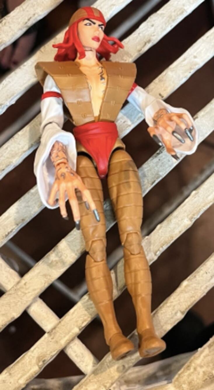 Marvel Legends Lady Deathstrike X-Men Colossus BAF 6" Figure Loose 2021